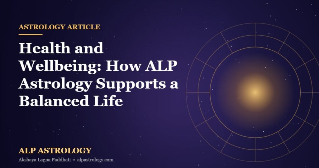 Health astrology remedies from ALP Astrology - balanced life guidance thumbnail