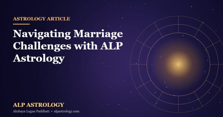ALP Astrology cosmic zodiac thumbnail for Navigating Marriage Challenges with ALP Astrology