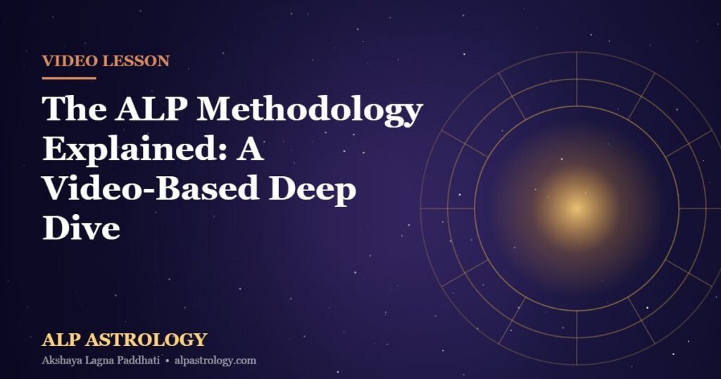 How does ALP astrology work - methodology explained video thumbnail