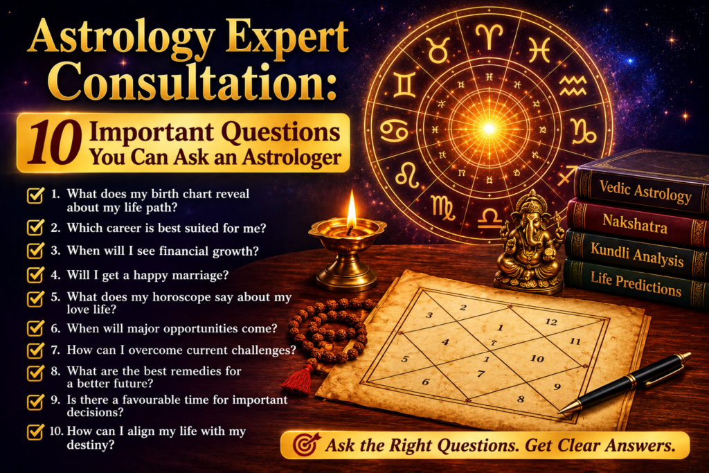 Astrology Expert Consultation 10 Important Questions You Can Ask an Astrologer